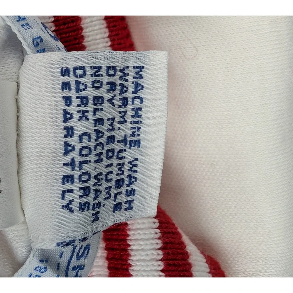 Vintage OshKosh BGosh Polo Shirt Baby Boys 24M Red Ringer Preppy Retro Timeless